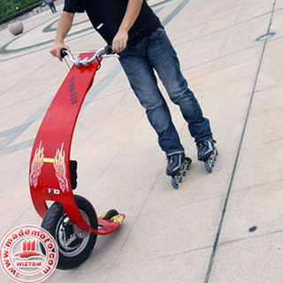 Illustration for article titled Electric Cruiser: Cooler Than Segway, Still No Exercise Involved